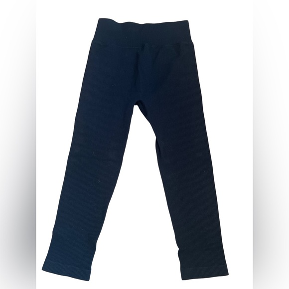 Fighter Ribbed Active Legging In Infinity Seamless - Black - Picture 7 of 11